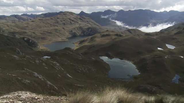 Lagunas del Parque el Cajas en Azuay