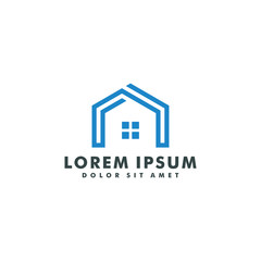 Home logo designs, House icon logotype vector illustration