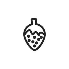 Isolated strawberry icon vector design
