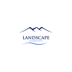 business logo, mountain vector