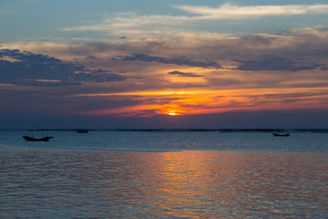 Sea and sky Before Sunset