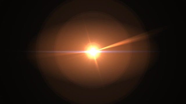 flash light & Flare theme abstract motion background with spotlights and rays lens flares. Angular animation.