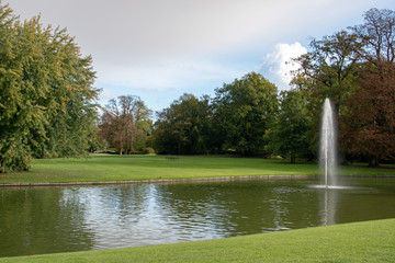 Frederiksberg Gardens in Copenhagen, Denmark. September 24th, 2018