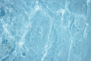 Blue pool water texture