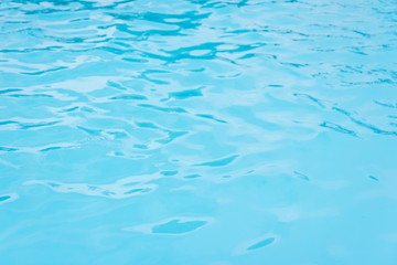 Obraz premium Pool Blue water reflection texture