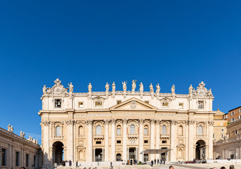 Fototapeta na wymiar Details from Saint Peter basilica