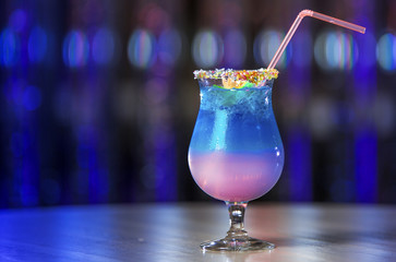 cocktail in the bar