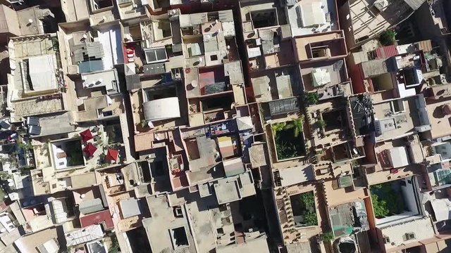 Fling over the old town of Marakesh by drone.