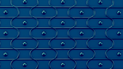 Interior pattern, architectural background. 3d illustration, 3d rendering.