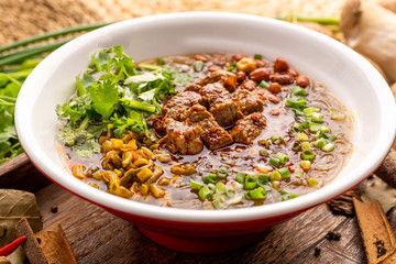 Beef rice noodle