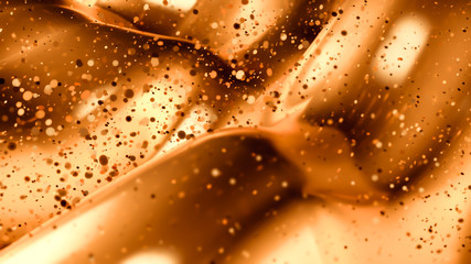 Luxury elegant metal gold background. 3d illustration, 3d rendering.