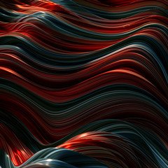 Elegant colored background with lines. 3d illustration, 3d rendering.