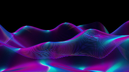 Luxury glitter background. 3d illustration, 3d rendering.