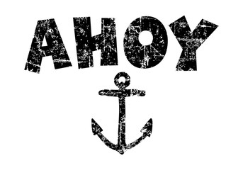 Ahoy (Vintage Black)