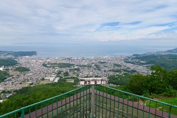 小樽天狗山の展望台