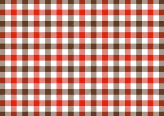 red and white , black tablecloth background