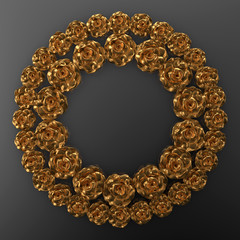 Interior pattern, architectural background. 3d illustration, 3d rendering.