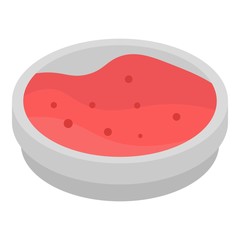 Cooking sauce icon. Isometric of cooking sauce vector icon for web design isolated on white background
