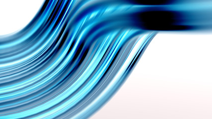 Golden wave background. 3d illustration, 3d rendering.