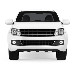 Pickup Truck Isolated © nerthuz