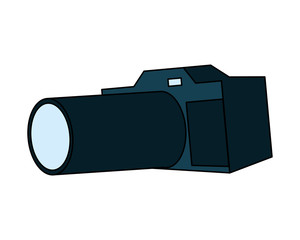 Isolated camera icon vector design