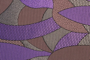 Multi-colored fabric as a background