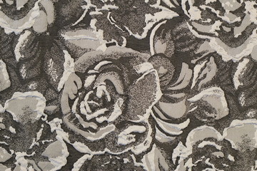 Multi-colored fabric as a background