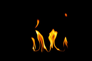 Fire flames background