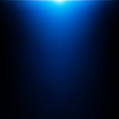 Obraz premium Dark background with blue light effect. EPS 10