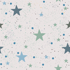 Cute Seamless Star Pattern