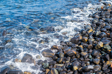 Beautiful Stone beach at Hin Ngam Island, Tarutao National Park, Satun, Thailand