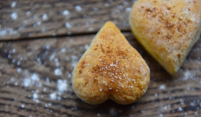 cookies of different shapes sprinkled with sand
