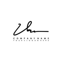 VA initials signature logo. Handwriting logo vector templates. Logo for business, beauty, fashion, signature