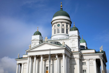 Fototapeta na wymiar Dom von Helsinki. Finnland