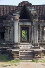 Fototapeta na wymiar details of angkor wat buddhist temple in Siem reap