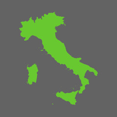 map of Italy