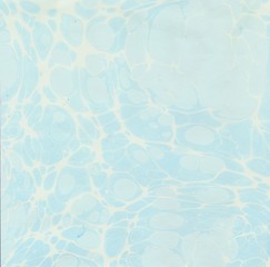 Obraz premium Green blue turquoise marble background, marbling texture