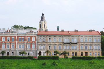 old town, church castles, in Przemysl Poland