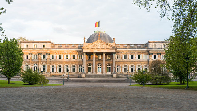 Palais royal du roi &agrave; Laeken Bruxelles