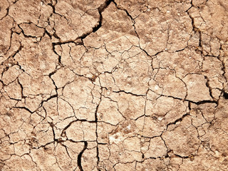 The ground has cracks in the top view for the background