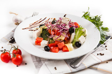 beautiful restaurant dish of Azerbaijan cuisine