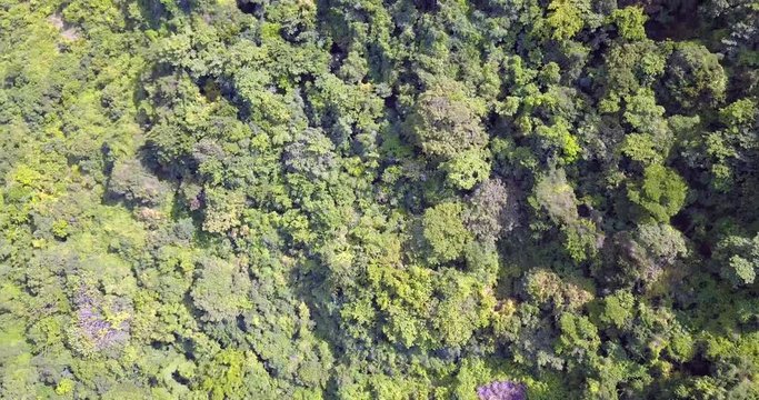 Capones Island im Zambales Philippines, by drone on a sunny day.