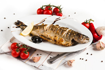 grilled fresh fish