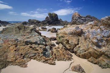 Australian Coastline long exposure Burgess Beach
