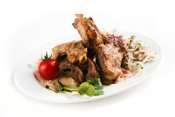 grilled fresh piece of meat