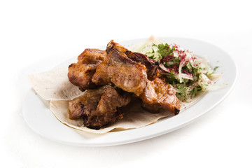 grilled fresh piece of meat