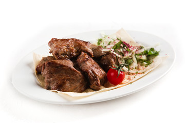 grilled fresh piece of meat