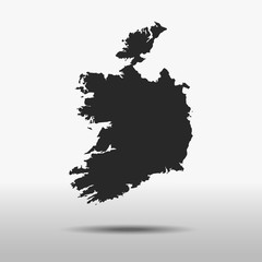 map of Ireland