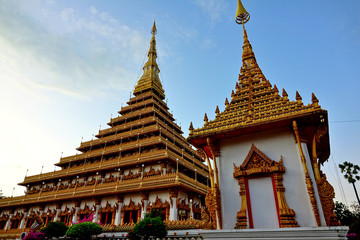 Naklejka premium Thailand Khon Kaen Wat Nong Waeng