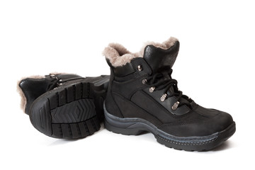 Winter man's boots